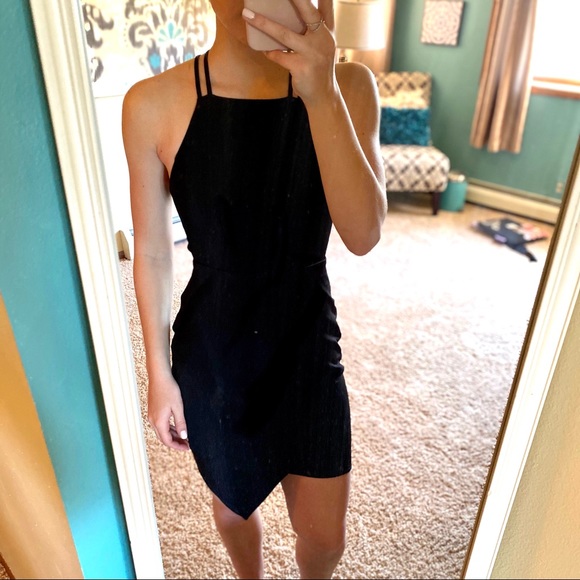 Express Dresses & Skirts - Strappy black dress.  Express  size 4